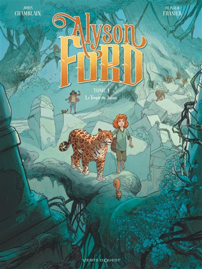 Couverture d’ouvrage : Alyson Ford T.1 : Le temple du jaguar