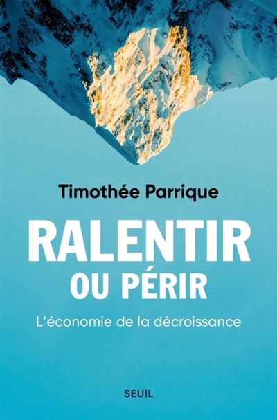 Couverture d’ouvrage : Ralentir ou périr