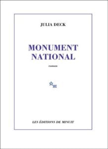 Couverture d’ouvrage : Monument national